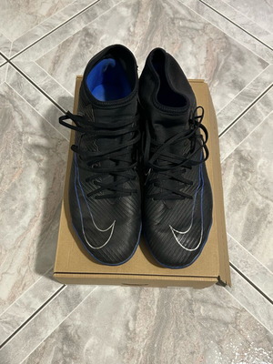 Nike Superfly 9 football shoes like new, size 46, black