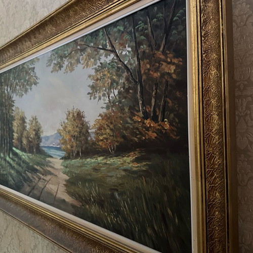 Painting by N. Perigialis like new
