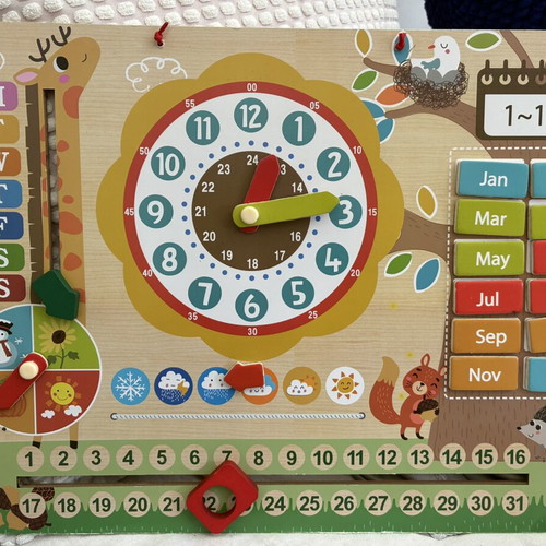 Educational toy magnet board for toddlers like new