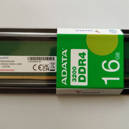 ADATA RAM 16GB DDR4 3200MHz like new