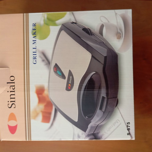 Toaster new, dimensions 22x20 cm with 22x13 cm plates