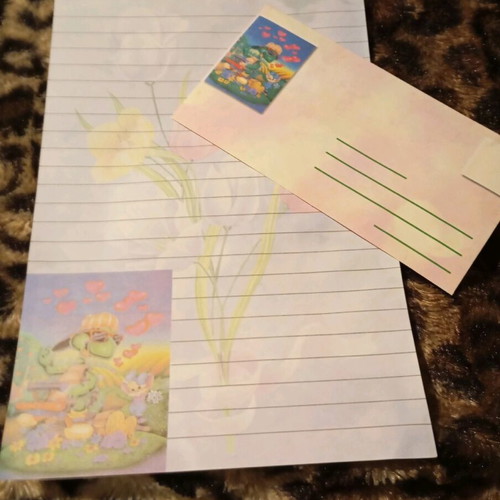 Correspondence used, 1 folder with sheet for each set