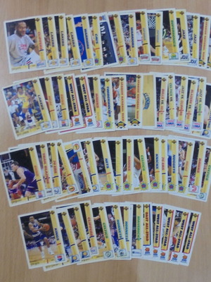 Upper Deck 60 κάρτες του ΝΒΑ 1992 μεταχειρισμένες