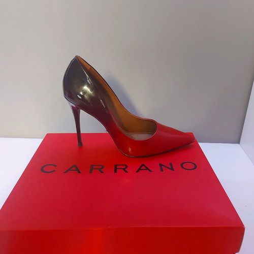 Carrano pumps like new, red ombre, 10cm heel, size 38