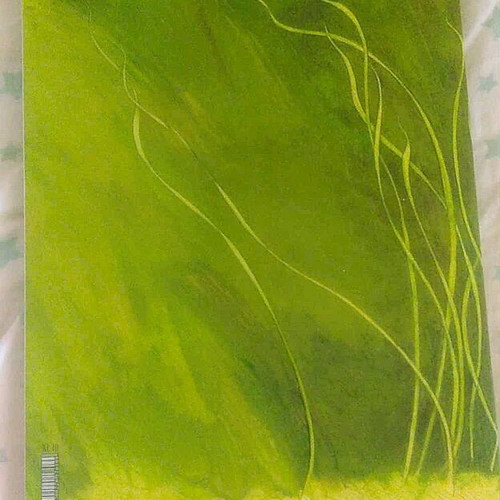 Notebook with Artistic Watercolor Design like new