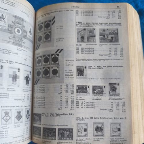 Stamp catalog 1993/94 used