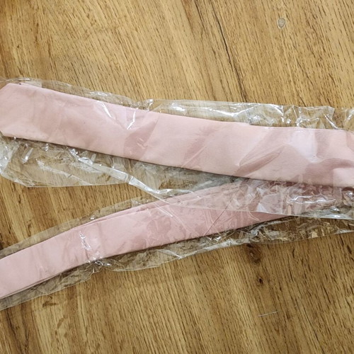 Blush Pink Satin Silk Tie from Boggi Milano new