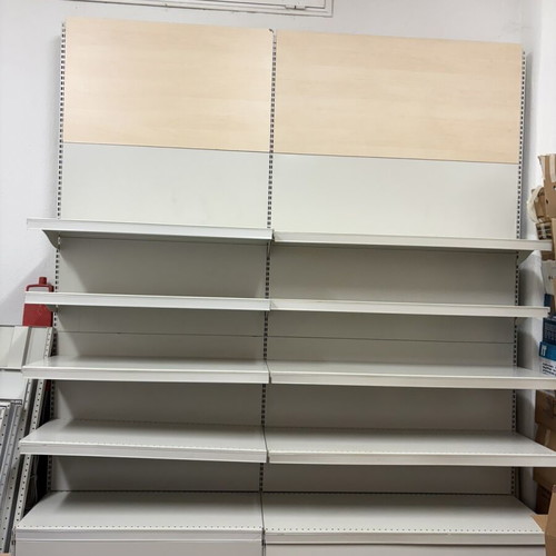 Shelf like new, height 2.4m, length 2.25m, width 0.5m