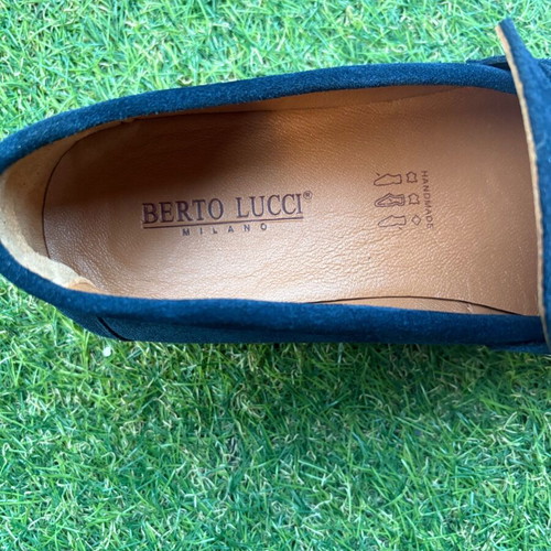 Roberto Lucci Milano Italian suede moccasins like new, size 41