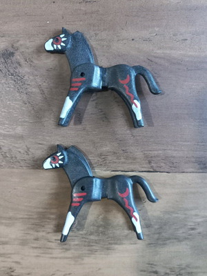 Playmobil Indian Horses like new