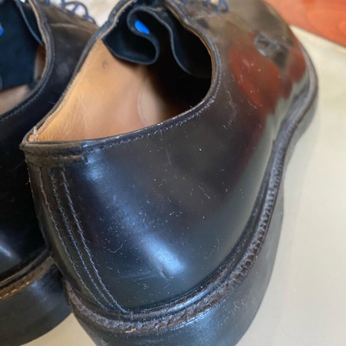 Church’s men's leather derby shoes like new, black, size 43