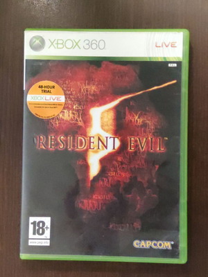 Resident Evil 5 Xbox 360 video game like new