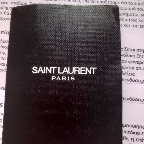Ysl authenticity papers for Yves Saint Laurent bag new