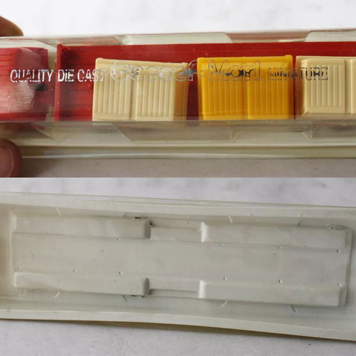Vintage Gesoef Mari Polfi Efsi 1:90 Mercedes plastic truck 1970s new