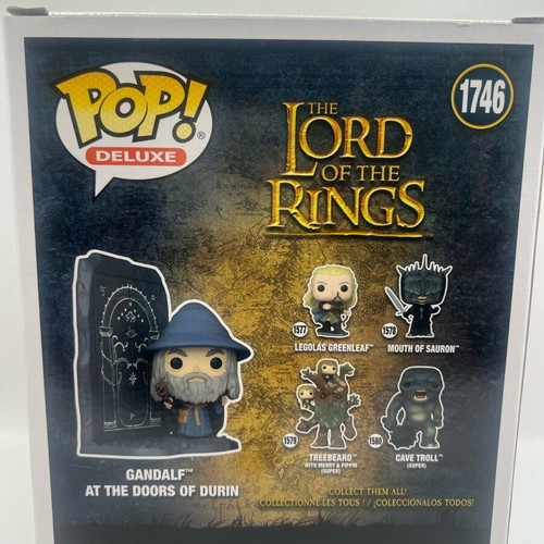 Funko Pop! Deluxe Gandalf at the Doors of Durin #1746 new