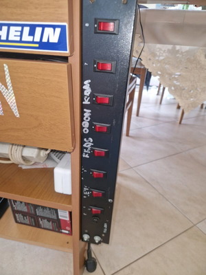 Power strip 8 outlets used with safety switch