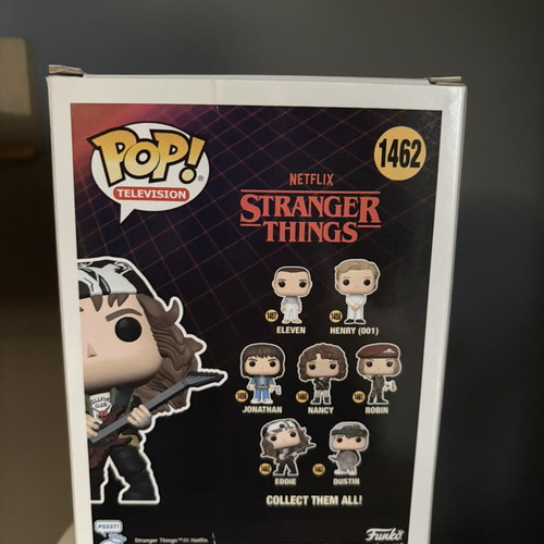 Eddie Stranger Things Funko Pop #1462 like new