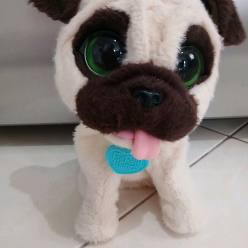 FurReal Friends Pug Husbro interactive dog like new