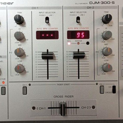 Pioneer CMX-3000 double CD player and DJM-300-S mixer like new