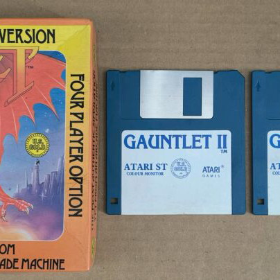 Gauntlet II (US Gold) (Atari ST) like new, complete in box