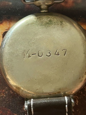 Zenith WWII watch like new, men's, silver