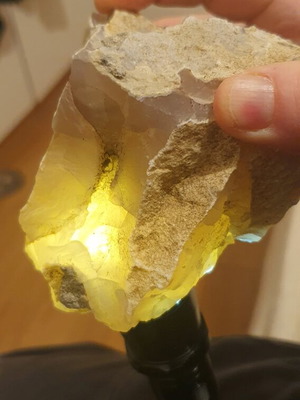 Chalcedony New Large Piece 1150g from Evros