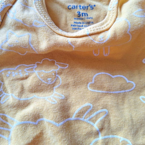 Carter's Baby Bodysuits and Pants Like New for 3-Month-Old Girl