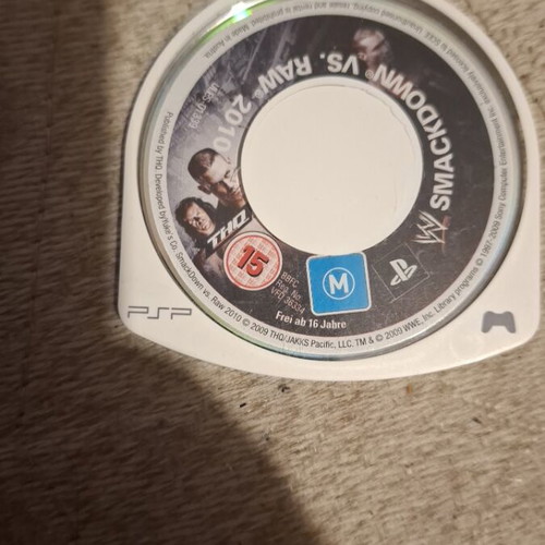 Smackdown Vs Raw 2010 PSP game used