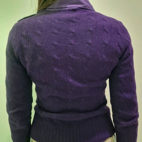 Ralph Lauren Ragby sweater like new, size XS, purple