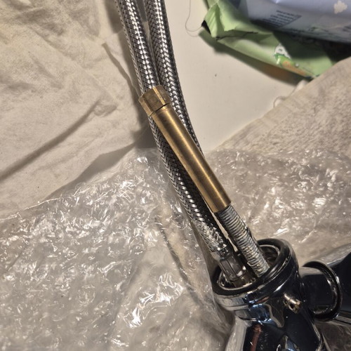 Fiore Kitchen Faucet used, authentic Italian design with triangular handles