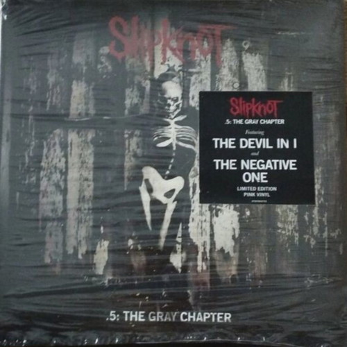 Slipknot The Gray Chapter 2LP βινύλιο ροζ έκδοση σαν καινούργιο