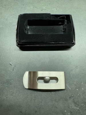Money clip silver new