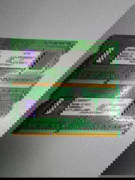 4gb (2+2) Kingston ddr3 sodimm 1333mhz