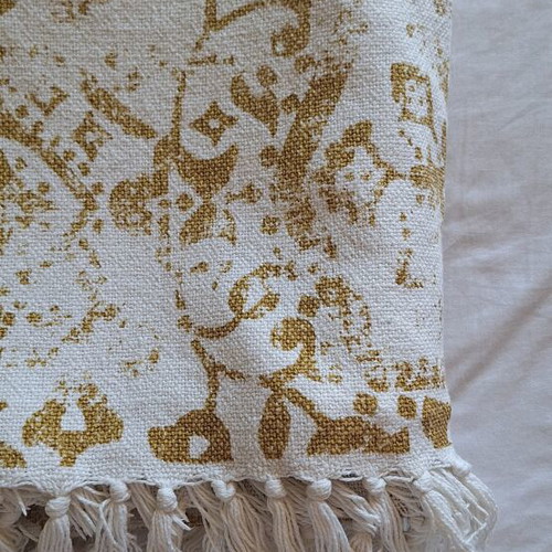 Nef-Nef Throw Blanket like new, 130×170cm, 100% cotton