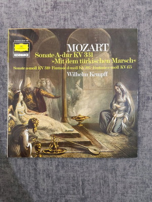 Mozart Wilhelm Kempff Sonata K.331 "Con la marcia turca" vinyl like new