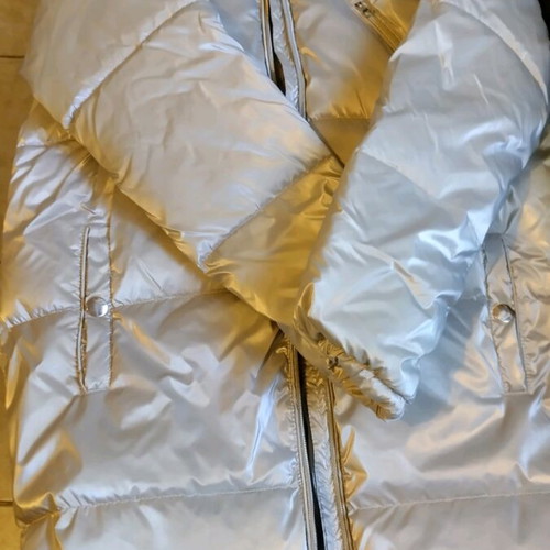 Energiers kids jacket used, silver, for 14-year-old girl
