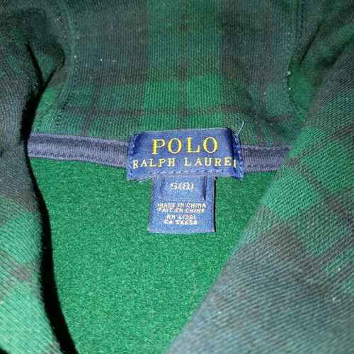 Polo Ralph Lauren Kids Shirt used, size 8, green