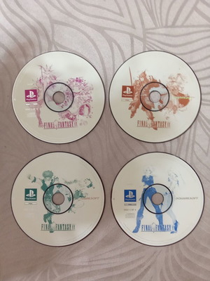 Final Fantasy IX PlayStation 1 δίσκοι μόνο, σαν καινούργιοι, 4 τεμάχια