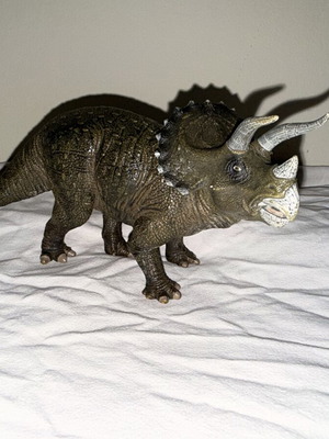 PAPO Triceratops collectible figure from Jurassic Park series