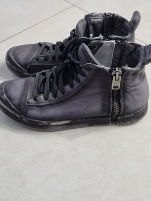 Diesel S-Nentish sneakers μεταχειρισμένα, μέγεθος 43, μαύρο και γκρι