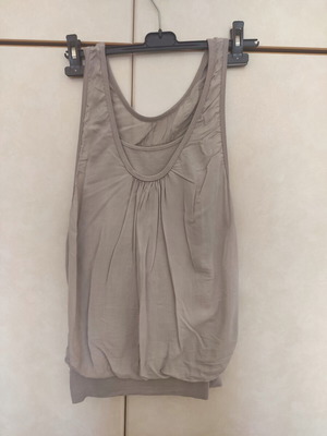 Women's blouse size M gray like new