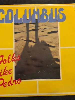 Vinyl Columbus – Folks Like Pedro, Alternative Rock Record Like New