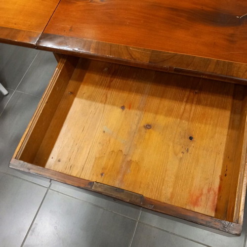 Regency Mahogany Console Table like new with extensions and drawers