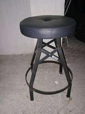 Stool 60cm used, very sturdy metal construction