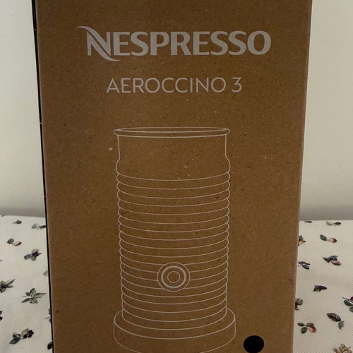 Nespresso Aeroccino 3 milk frother new with original documents
