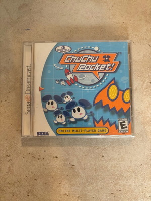 Chu Chu Rocket SEGA Dreamcast μεταχειρισμένο, ταλαιπωρημένη θήκη, ntsc πλήρες