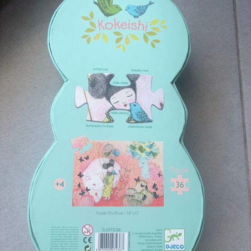 Djeco Fairy Puzzle 36 Pieces used, age 4+