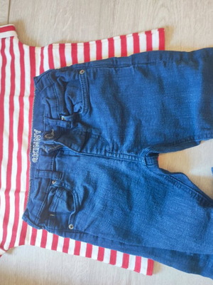 set κορίτσι Τζον και μπλούζα zara