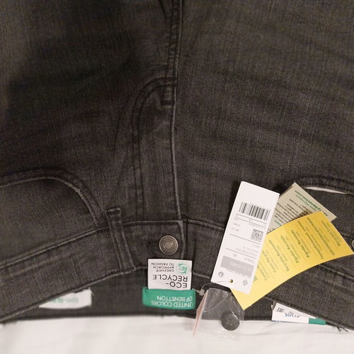 Benetton grey jeans for boys 10-11 years new