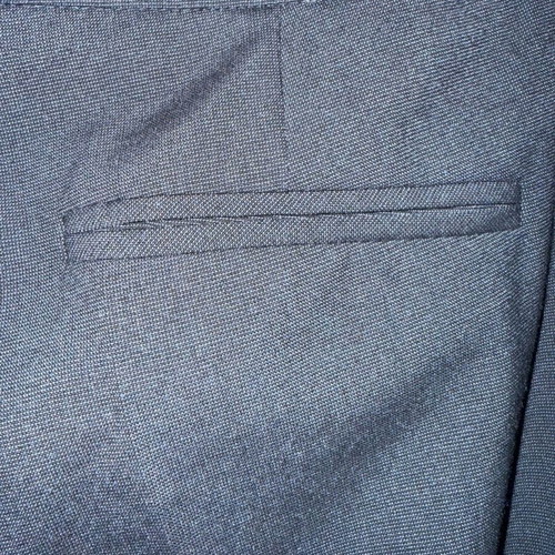 S.Oliver Straight Tailored Pants Like New Blue-Grey Size M
